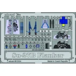 Su-27B Flanker, 1/72 - Eduard Accessories SS251