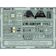 SB2C-4 Helldiver für Academy Bausatz - Eduard Accessories SS266