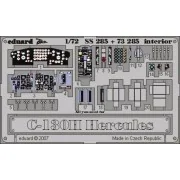C-130H Hercules interior, 1/72 - Eduard Accessories SS285 C-130H Hercules interior, 1/72 - Eduard Accessories SS285