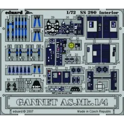 Gannet AS.Mk.1/4 interior Für Trumpeter Bausatz, 1/72 - Eduard Acce...