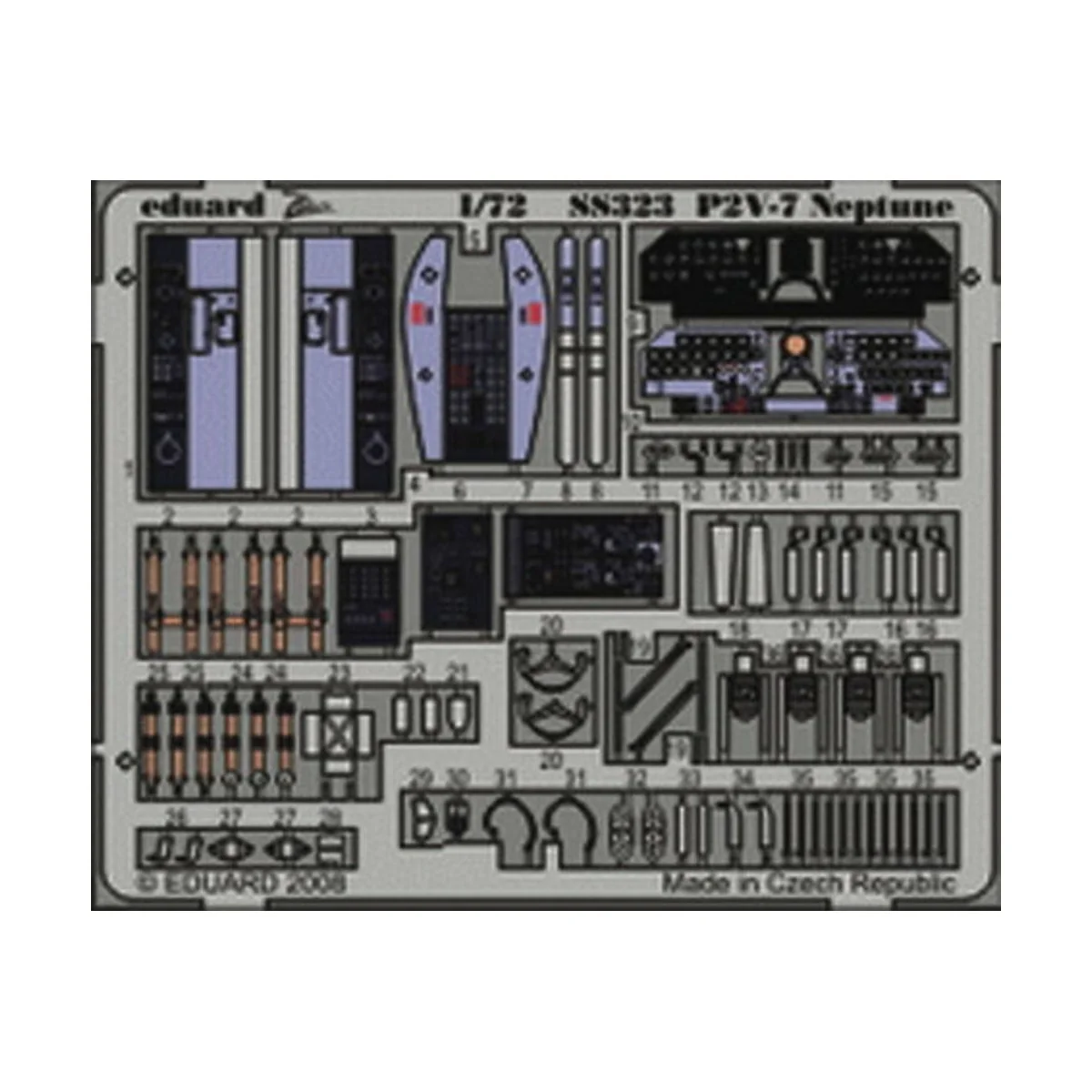 P2V-7 Zoom Hasegawa, 1/72 - Eduard Accessories SS323