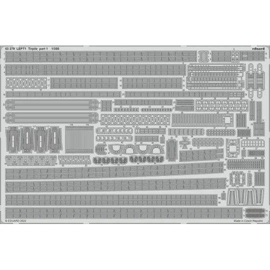 Tirpitz, 1/350 - Eduard Accessories BIG5365