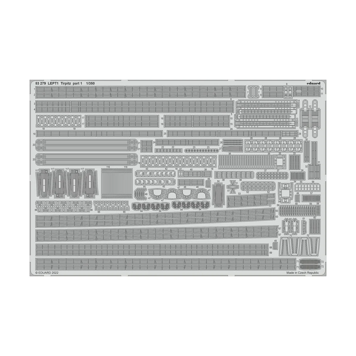 Tirpitz, 1/350 - Eduard Accessories BIG5365
