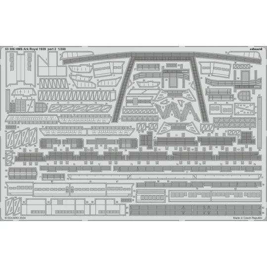 HMS Ark Royal 1939, 1/350 - Eduard Accessories BIG5372