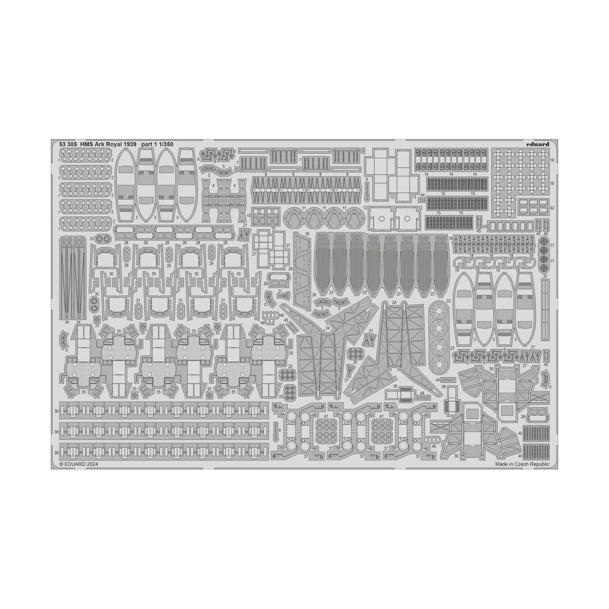 HMS Ark Royal 1939 - Eduard Accessories BIG5372