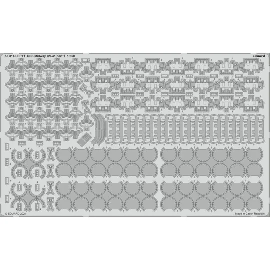 USS Midway CV-41 TRUMPETER, 1/350 - Eduard Accessories BIG5375