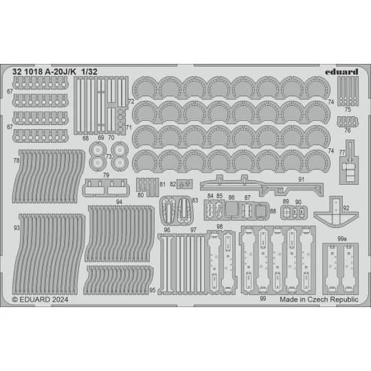 A-20J/K, 1/32 - Eduard Accessories BIG33161