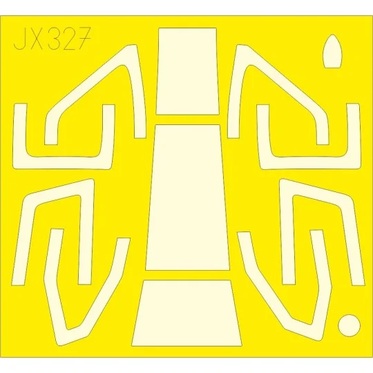 AH-64A early TRUMPETER - Eduard Accessories BIG33164