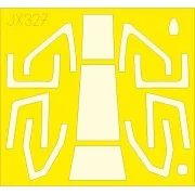 AH-64A early TRUMPETER - Eduard Accessories BIG33164