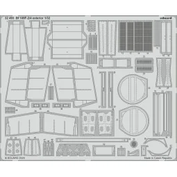 Bf 109F-2 HOBBY 2000 / HASEGAWA - Eduard Accessories BIG33166