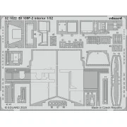 Bf 109F-2 HOBBY 2000 / HASEGAWA - Eduard Accessories BIG33166