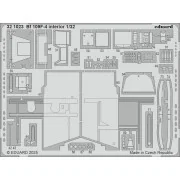 Bf 109F-4 HOBBY 2000 / HASEGAWA, 1/32 - Eduard Accessories BIG33167