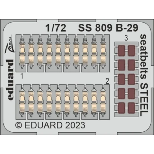 B-29, 1/72 - Eduard Accessories BIG72177