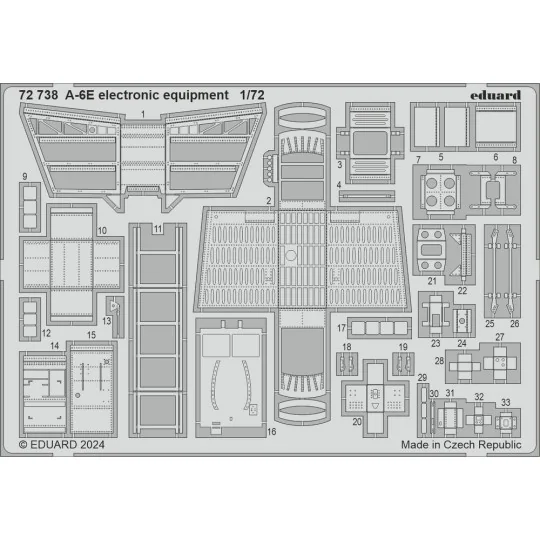 A-6E TRUMPETER, 1/72 - Eduard Accessories BIG72182