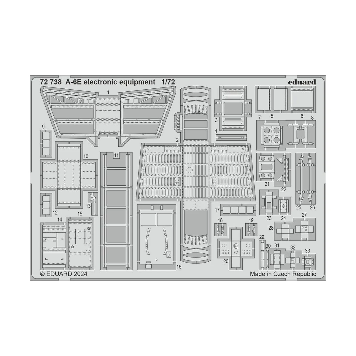 A-6E TRUMPETER, 1/72 - Eduard Accessories BIG72182