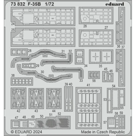 F-35B  TAMIYA - Eduard Accessories BIG72184
