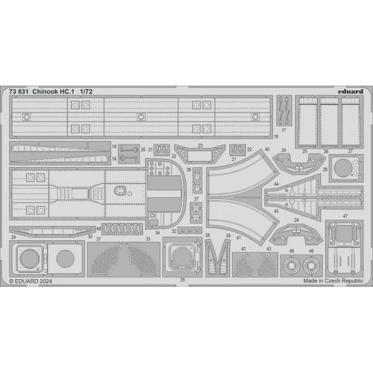 Chinook HC.1 AIRFIX, 1/72 - Eduard Accessories BIG72185