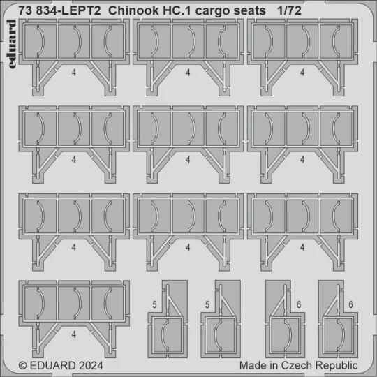 Chinook HC.1 AIRFIX, 1/72 - Eduard Accessories BIG72185