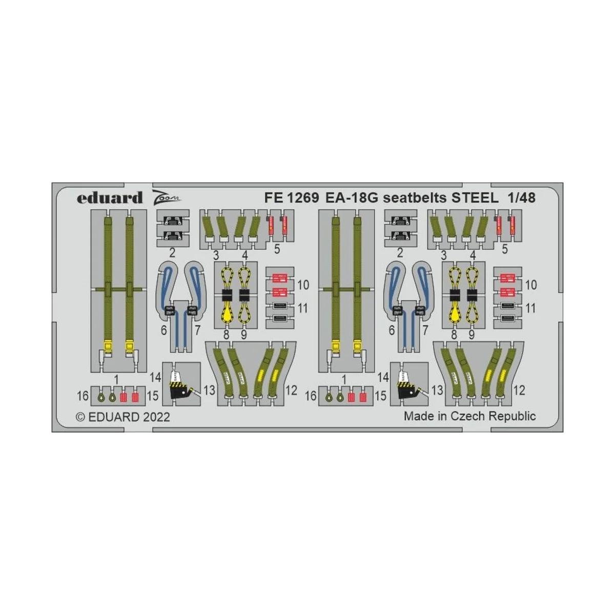 EA-18G, 1/48 - Eduard Accessories BIG49332