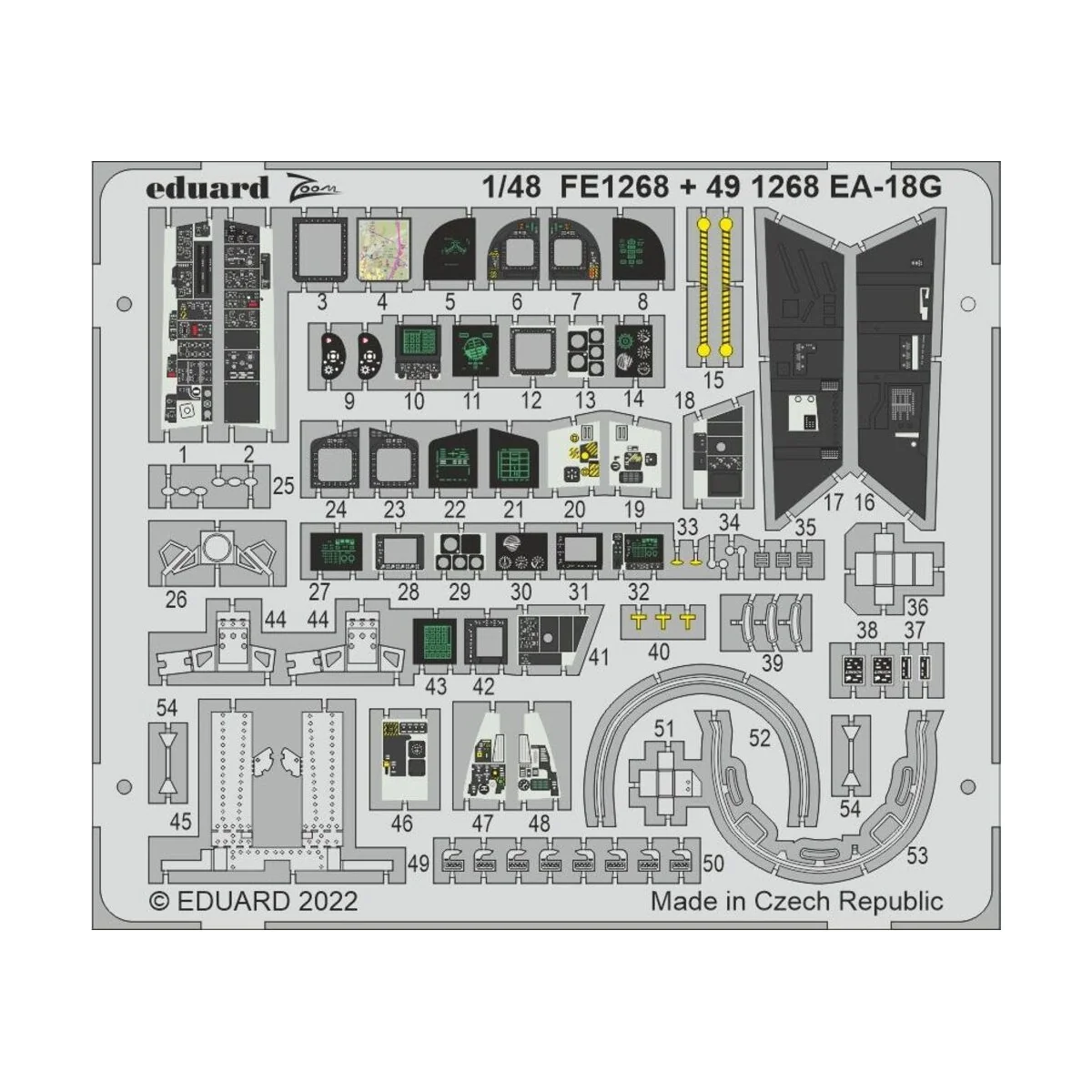 EA-18G 1/48 - Eduard Accessories BIG49332