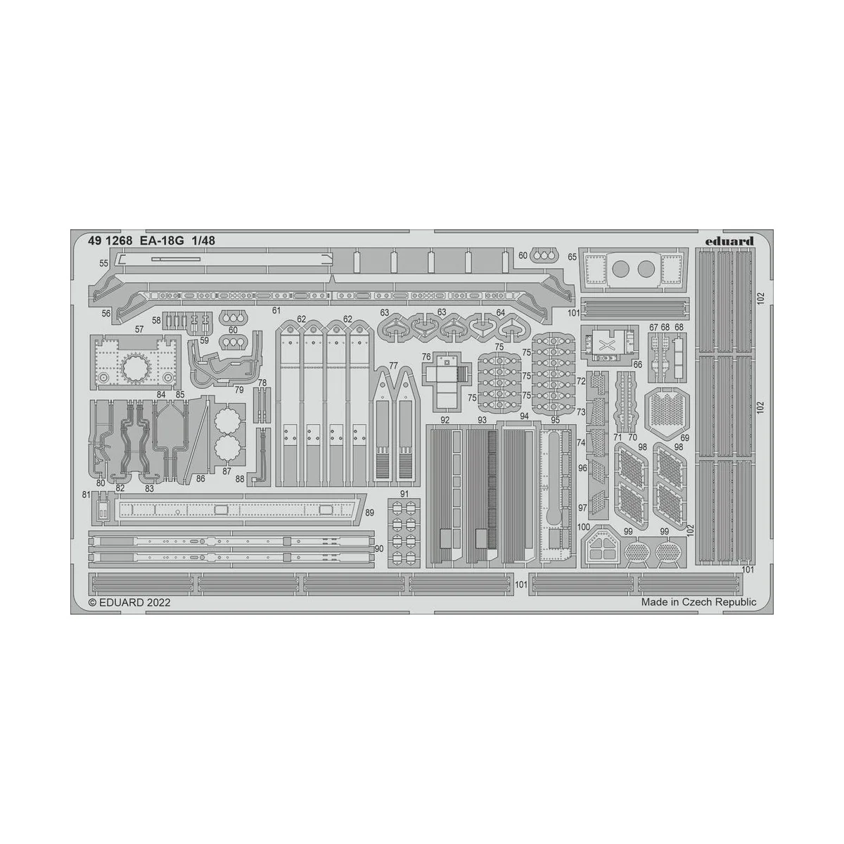 EA-18G, 1/48 - Eduard Accessories BIG49332