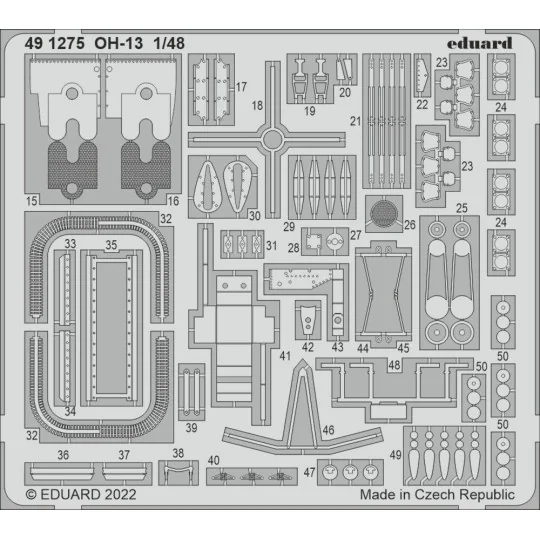 OH-13, 1/48 - Eduard Accessories BIG49336