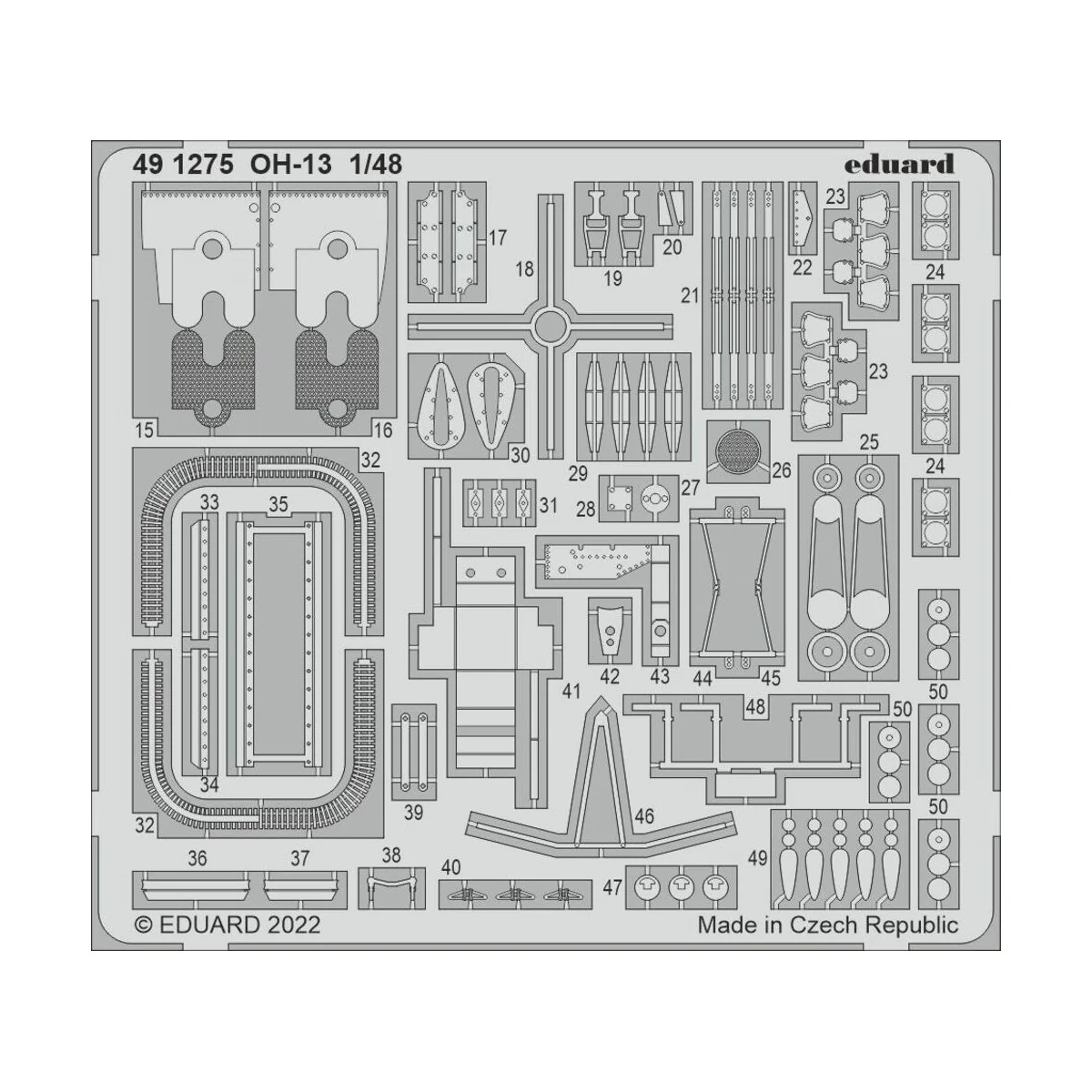 OH-13, 1/48 - Eduard Accessories BIG49336