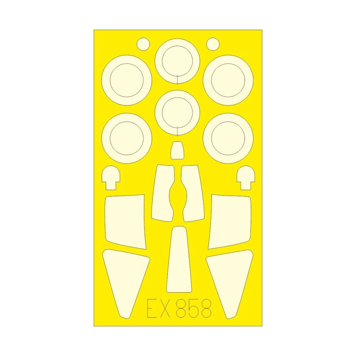 Su-25, 1/48 - Eduard Accessories BIG49337