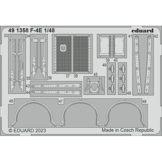 F-4E 1/48 MENG, 1/48 - Eduard Accessories BIG49382