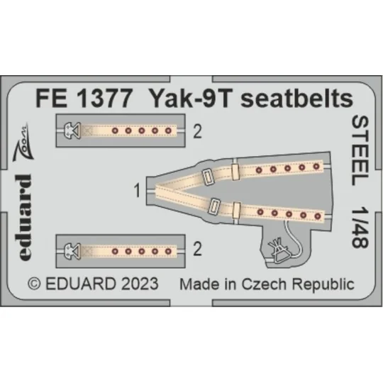 Yak-9T, 1/48 - Eduard Accessories BIG49388
