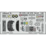 Yak-9T, 1/48 - Eduard Accessories BIG49388