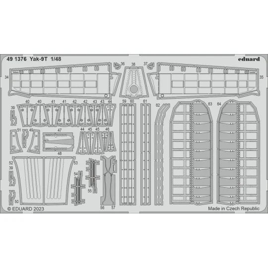 Yak-9T, 1/48 - Eduard Accessories BIG49388