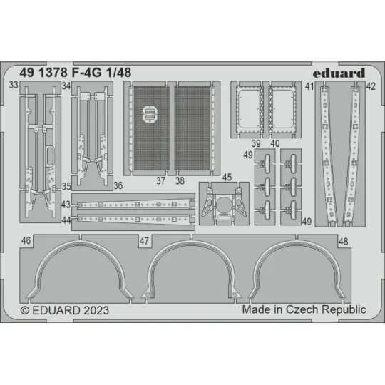 F-4G 1/48 - Eduard Accessories BIG49389