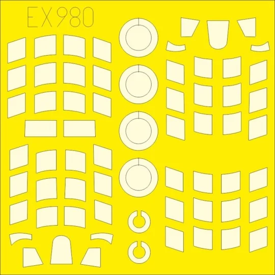 Hurricane Mk.IIc, 1/48 - Eduard Accessories BIG49390