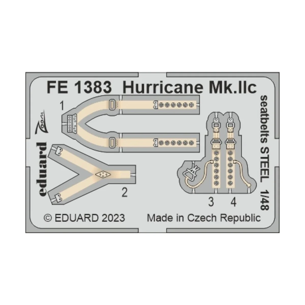 Hurricane Mk.IIc, 1/48 - Eduard Accessories BIG49390