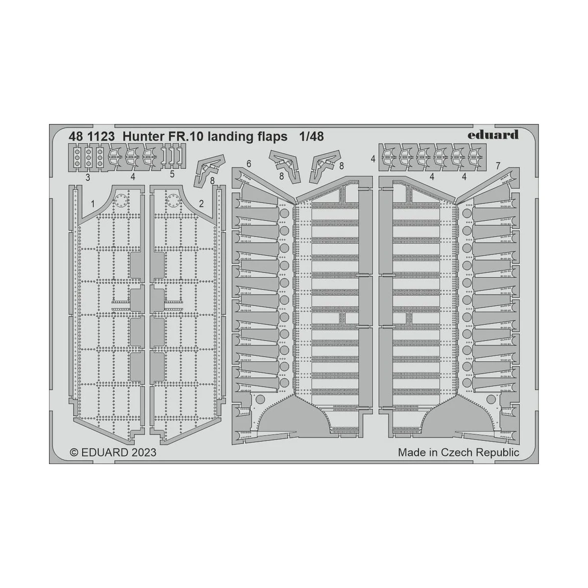 Hunter FR.10, 1/48 - Eduard Accessories BIG49392