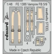 Vampire FB.9, 1/48 - Eduard Accessories BIG49395