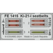 Ki-21-I ICM - Eduard Accessories BIG49403