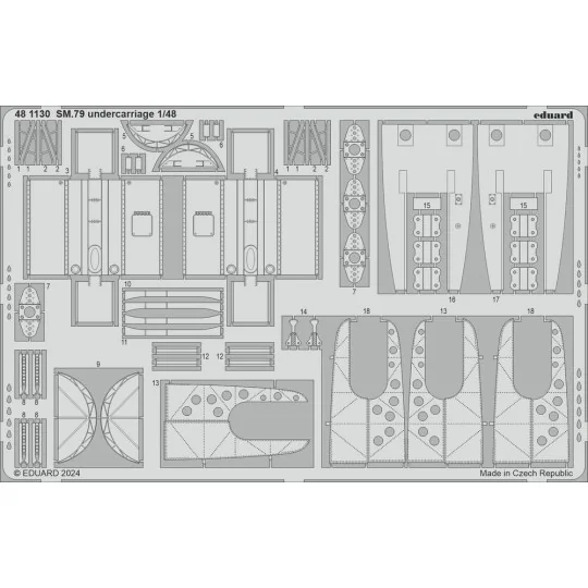 SM.79 EDU - Eduard Accessories BIG49405