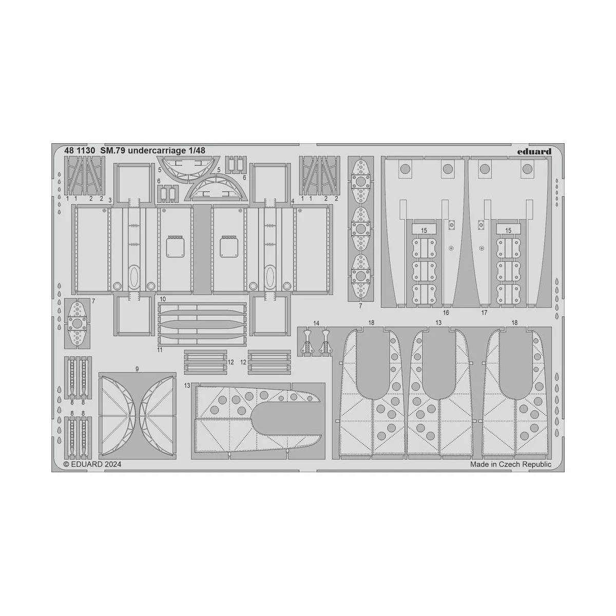 SM.79 EDU - Eduard Accessories BIG49405
