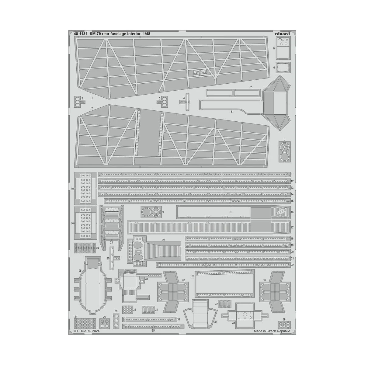 SM.79 EDU, 1/48 - Eduard Accessories BIG49405