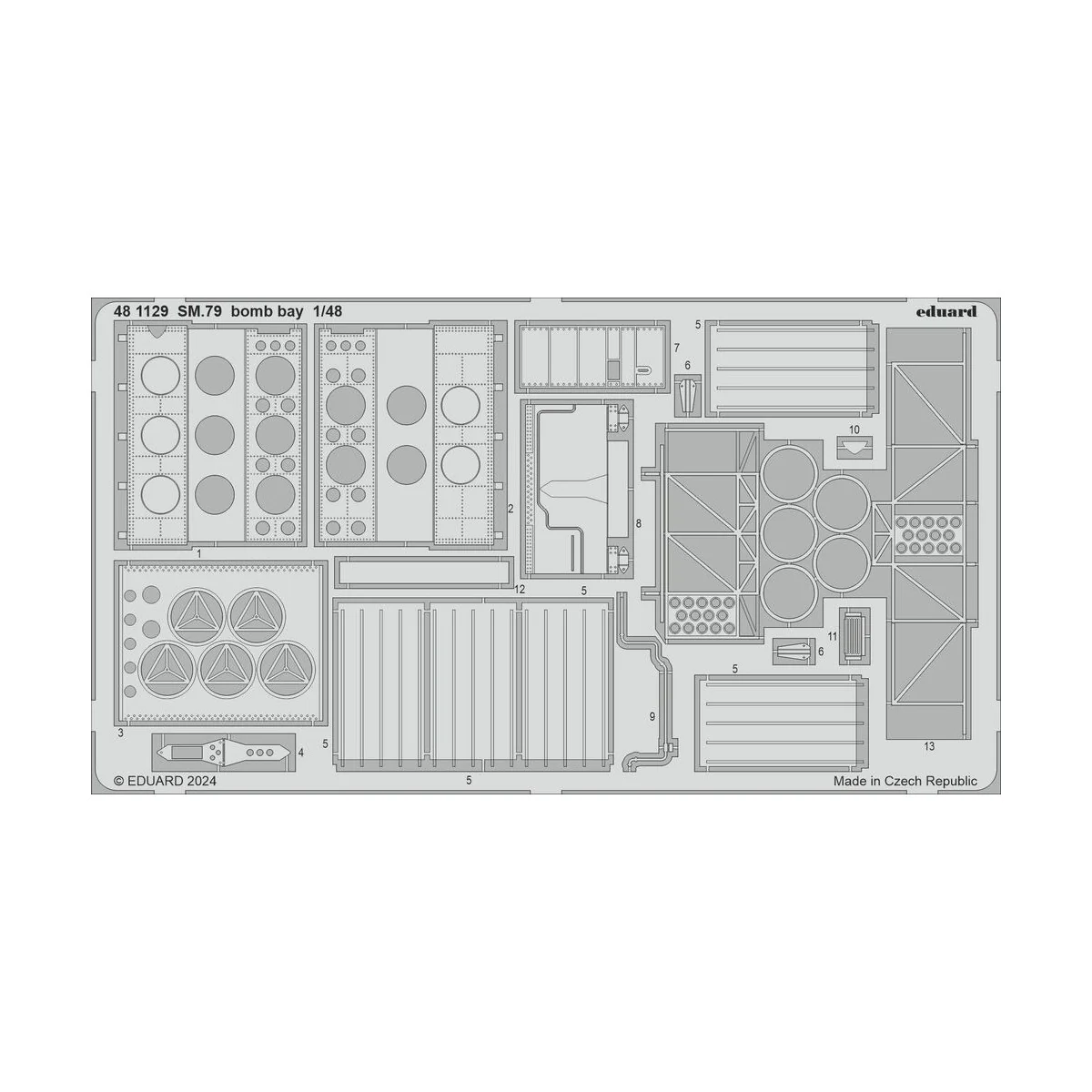 SM.79 EDU, 1/48 - Eduard Accessories BIG49405