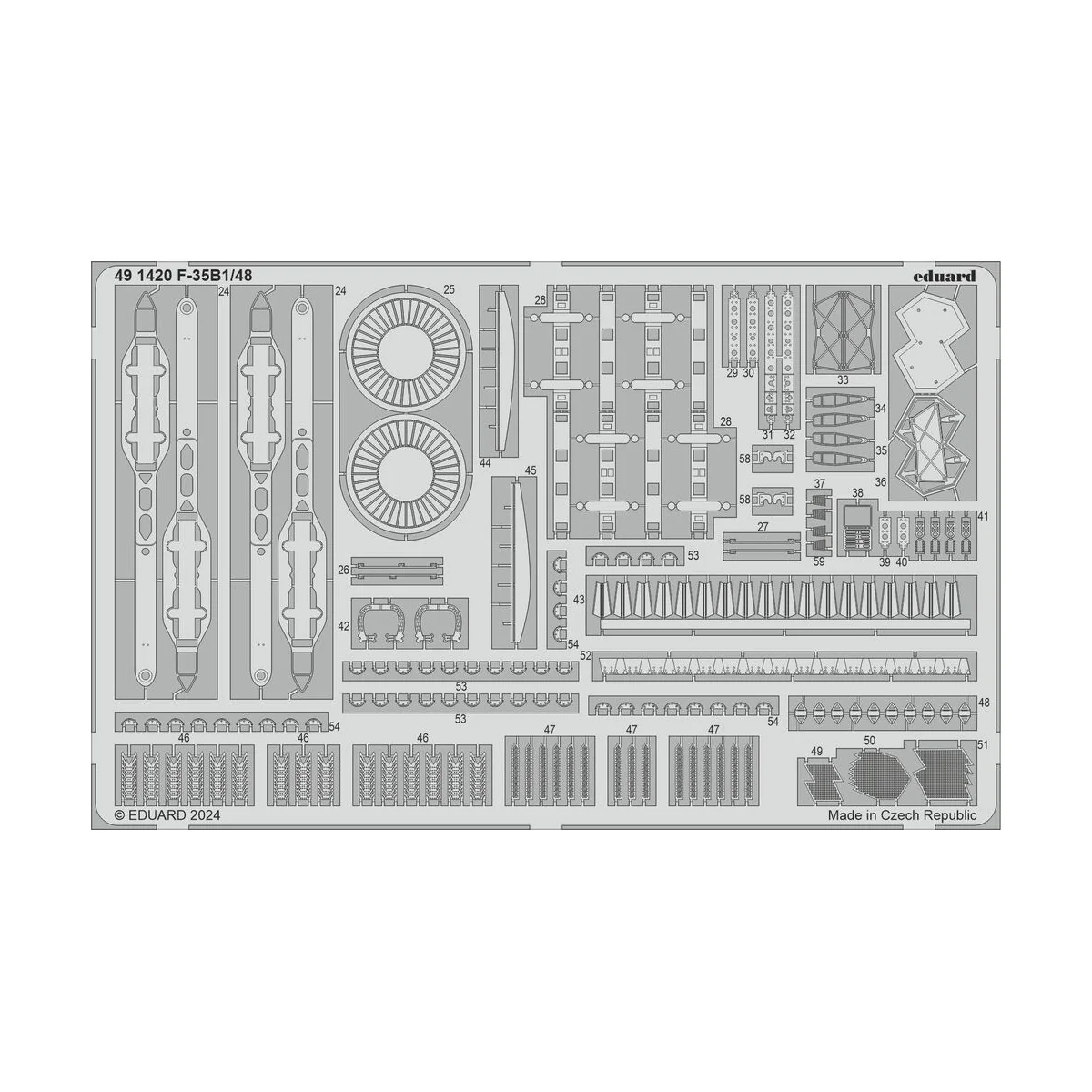 F-35B TAMIYA - Eduard Accessories BIG49406
