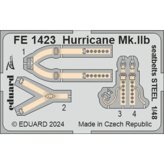 Hurricane Mk.IIb ARMA HOBBY, 1/48 - Eduard Accessories BIG49409