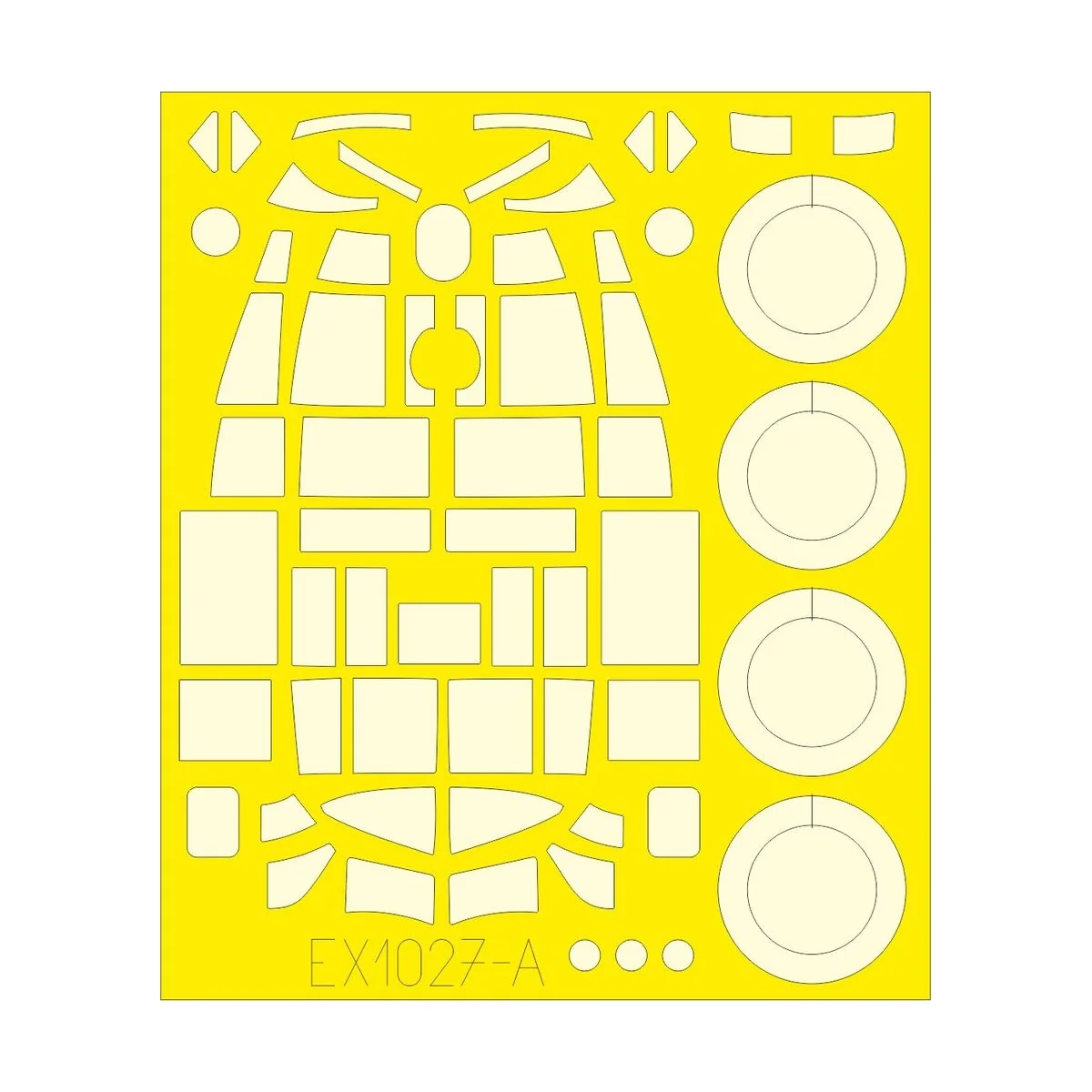 Lancaster B Mk.III Dambuster PART I, 1/48 - Eduard Accessories BIG4...