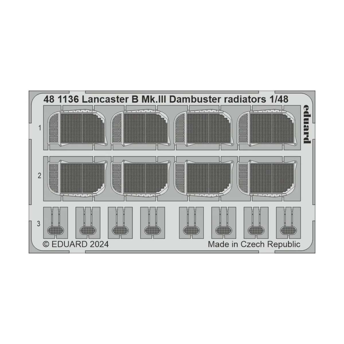 Lancaster B Mk.III Dambuster PART II, 1/48 - Eduard Accessories BIG...