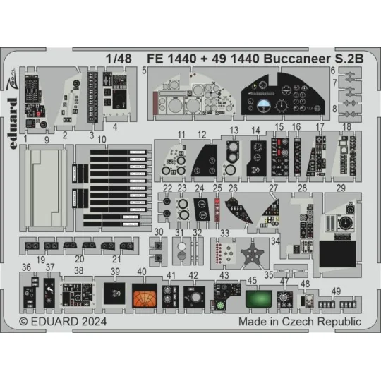 Buccaneer S.2B, 1/48 - Eduard Accessories BIG49414