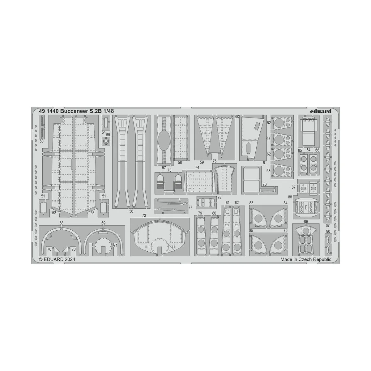 Buccaneer S.2B, 1/48 - Eduard Accessories BIG49414