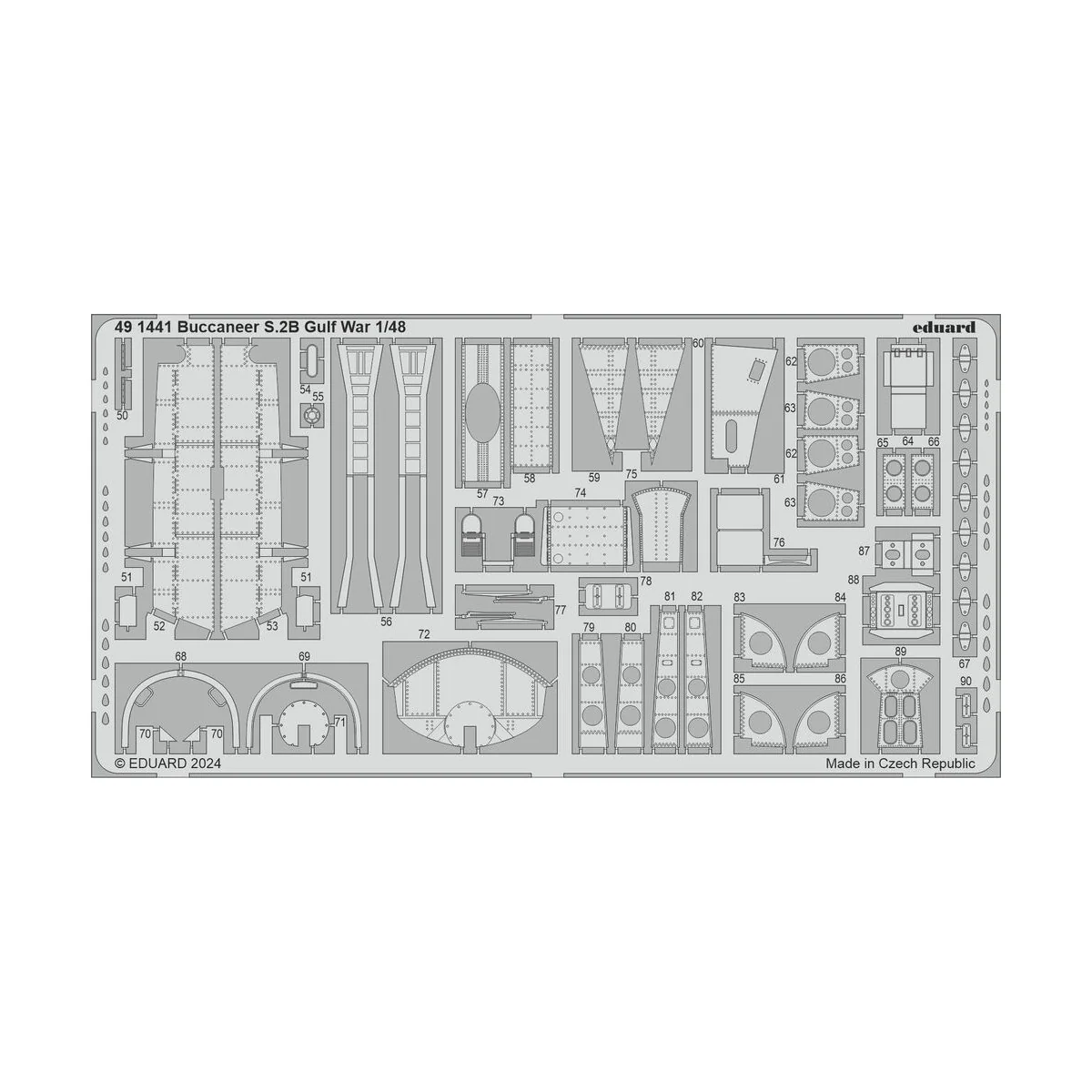 Buccaneer S.2B Gulf War, 1/48 - Eduard Accessories BIG49415