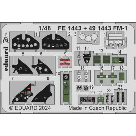FM-1, 1/48 - Eduard Accessories BIG49416